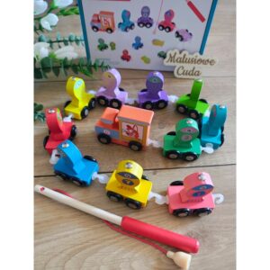 Ciuchcia / pociąg z rybkami