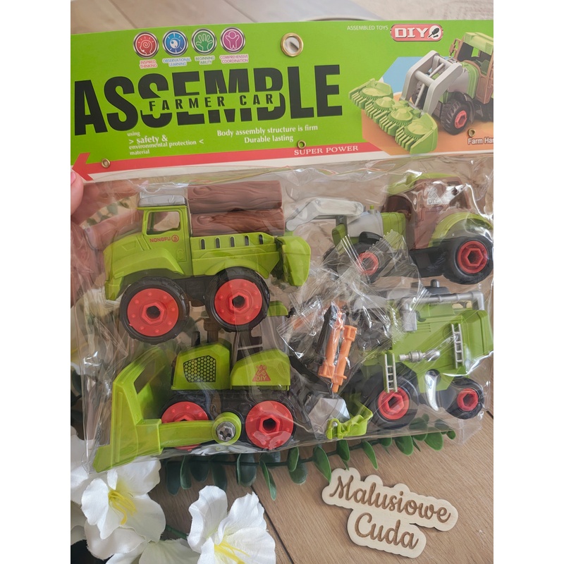 Auta do skrecania w woreczku - maszyny rolnicze