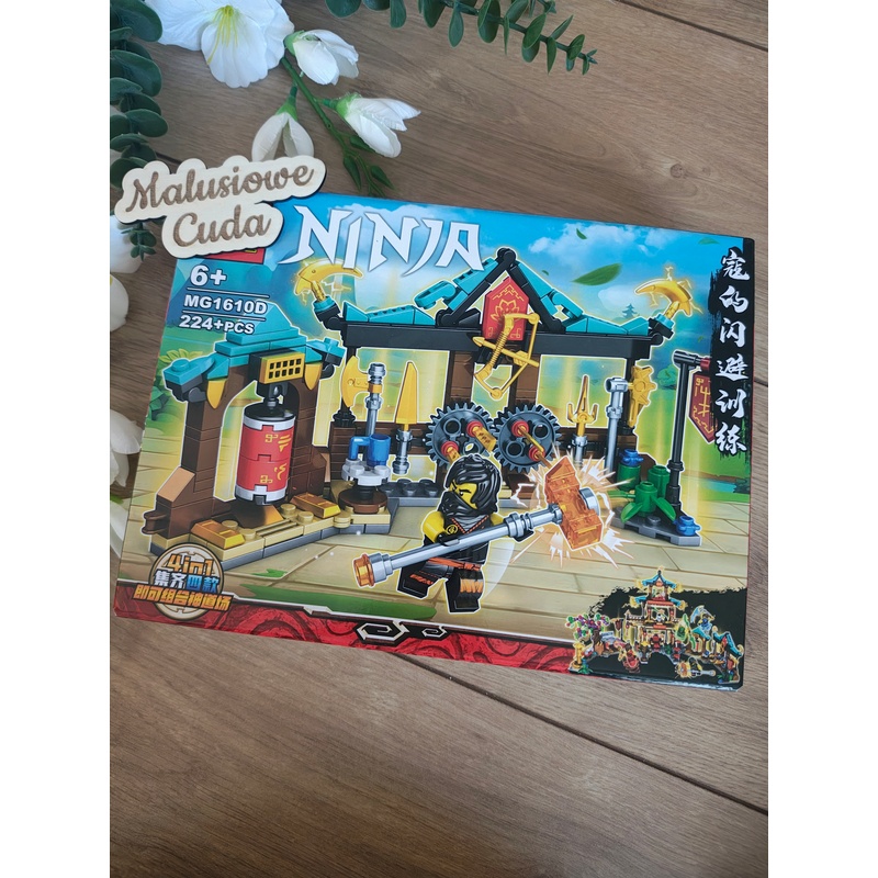 Klocki Ninja MG1610D czarny 224 elem.