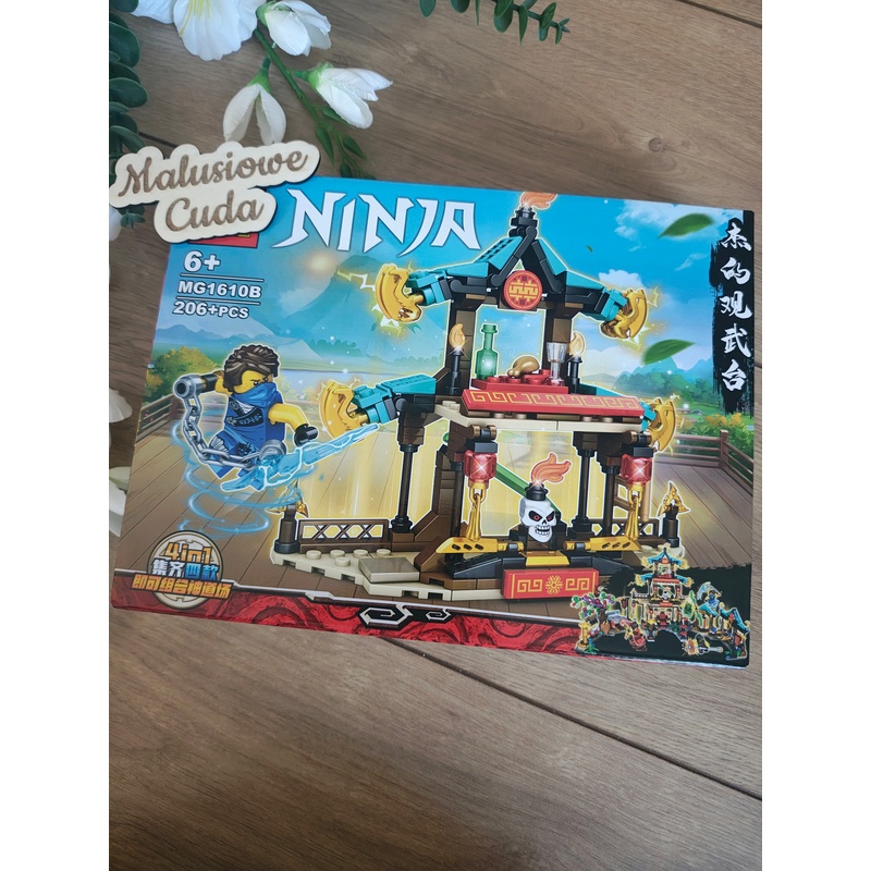 Klocki Ninja MG1610B niebieski 206 elem.