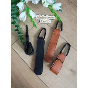 Alternative view of Haki do wózka brązowe komplet 2 szt.