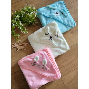 Alternative view of Ręcznik polar koralowy 80x80cm ecru