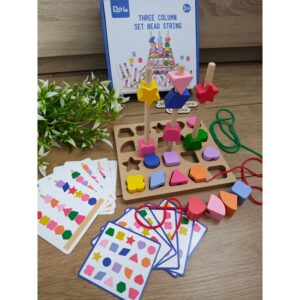 Układanka sorter - trzy kolumny