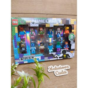 Figurki małe Minecraft 12 szt.