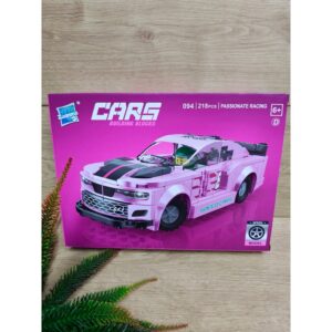 Klocki Auto Cars 094 D różowe 218 elem.