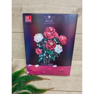 Klocki Kwiaty JJ9010 Róże 818 elem.