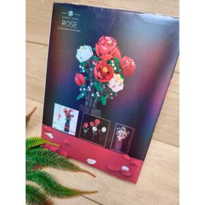 Alternative view of Klocki Kwiaty JJ9010 Róże 818 elem.