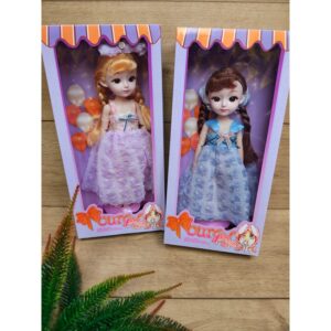 Alternative view of Lalka OurGirl średnia niebieska sukienka /wys. 30cm