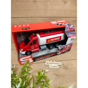 Auto Wóz Strażacki 1:16 czerwony