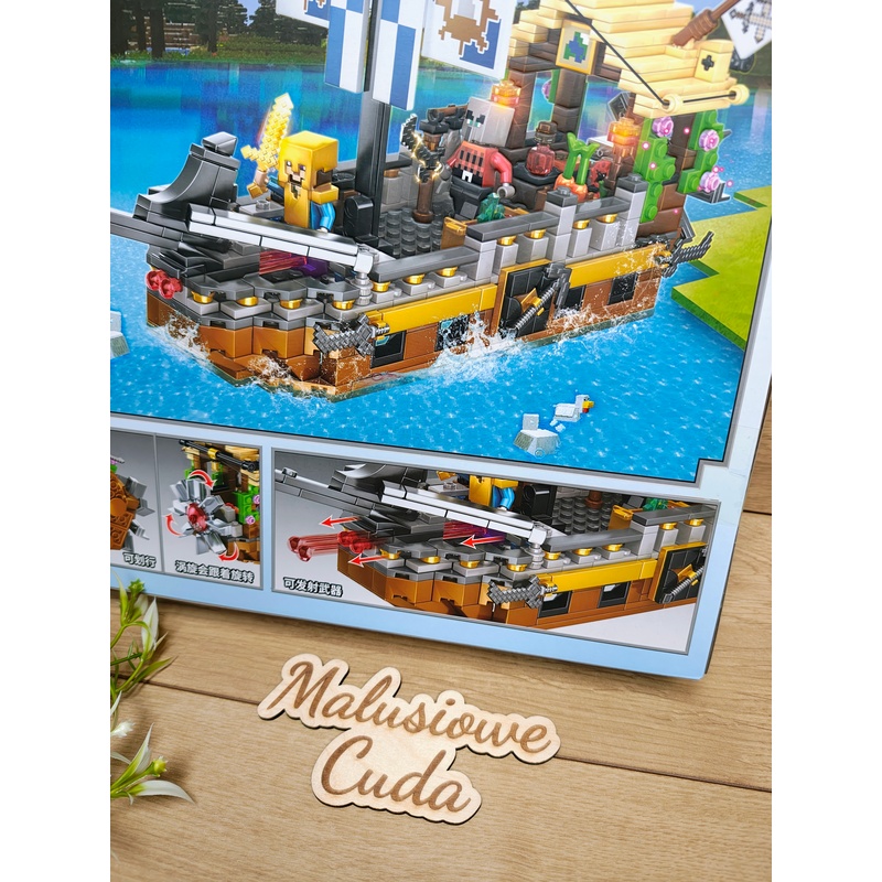 Klocki Minecraft MyWorld MG1100 724 elem. - obrazek 5