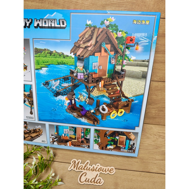 Klocki Minecraft MyWorld MG1382 761 elem. - obrazek 2