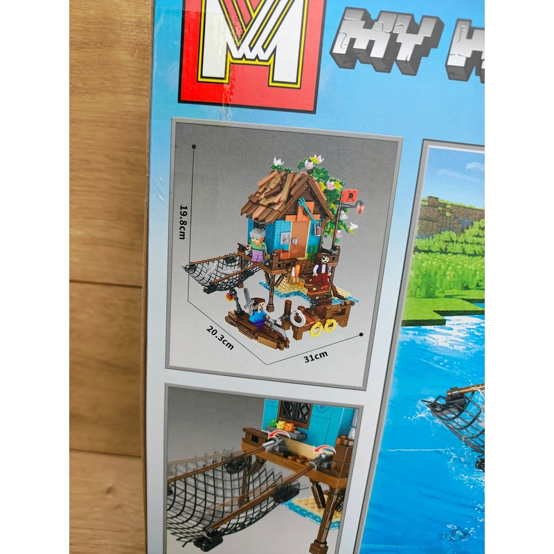Klocki Minecraft MyWorld MG1382 761 elem. - obrazek 3