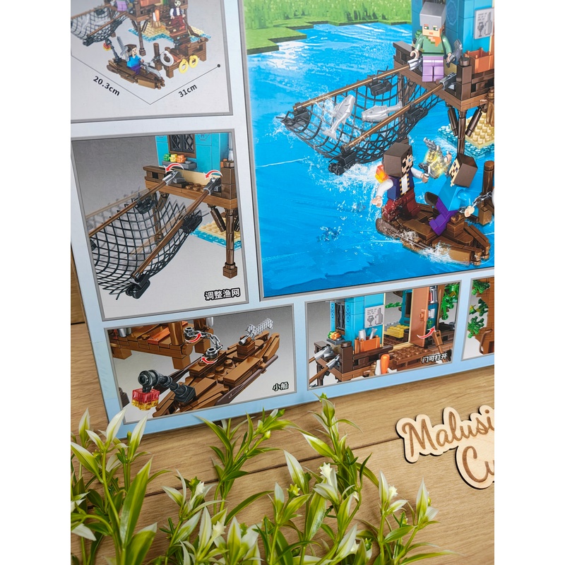 Klocki Minecraft MyWorld MG1382 761 elem. - obrazek 4