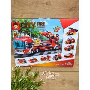 Klocki Straż City Fire NO.22011 710 elem