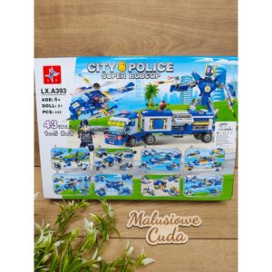 Alternative view of Klocki Policja/Robot LX.A393 443 elem.