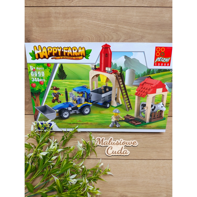 Klocki Happy Farm 0690 344 elem.