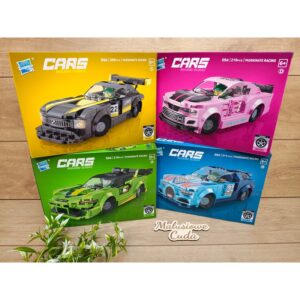 Alternative view of Klocki Auto Cars 094 D różowe 218 elem.