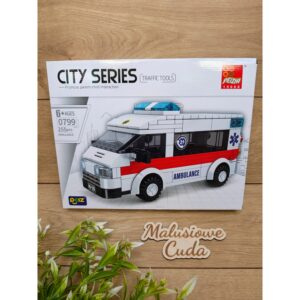Klocki Auto City Series 0799 karetka/ambulans 255 elem.