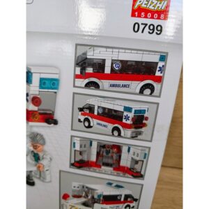 Alternative view of Klocki Auto City Series 0799 karetka/ambulans 255 elem.
