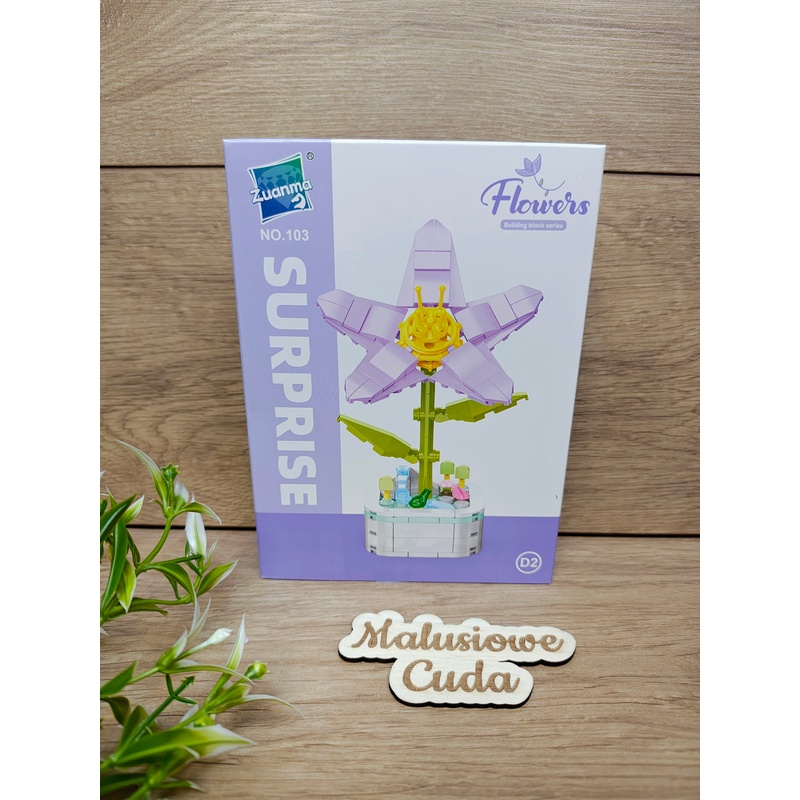 Klocki Kwiatek mały Surprise NO.103-D2 138 elem.