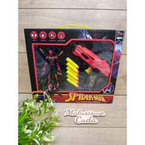Zestaw Spiderman - figurka + pistolet