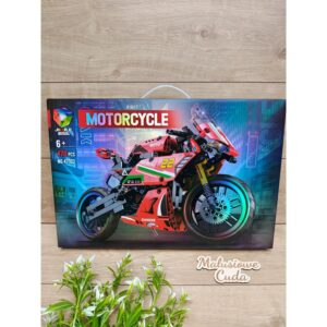 Klocki Motor NO.47102 czerwony 470 elem.