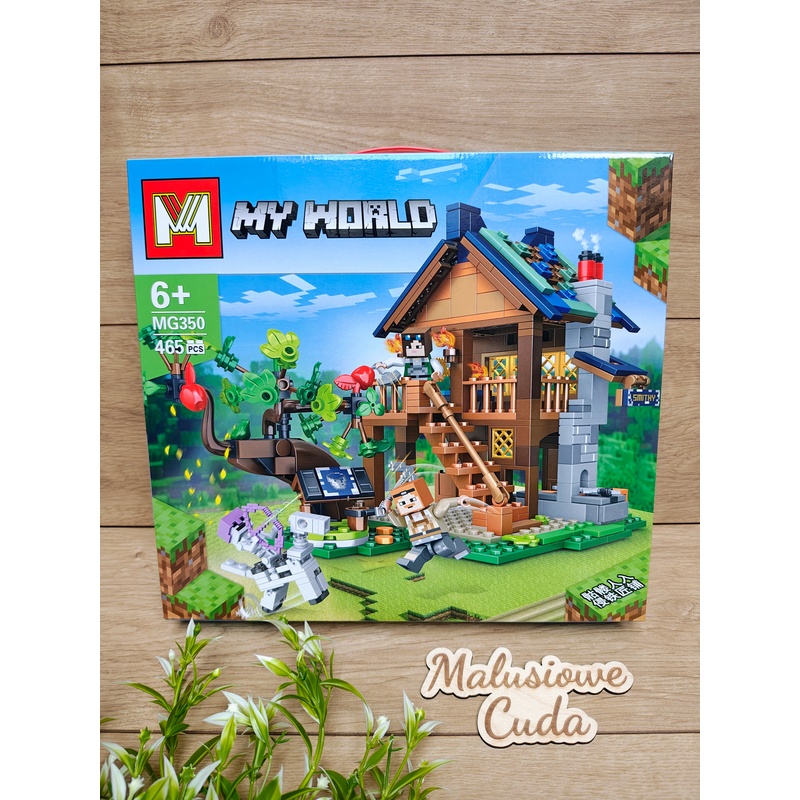 Klocki Minecraft MyWorld MG350 465 elem.