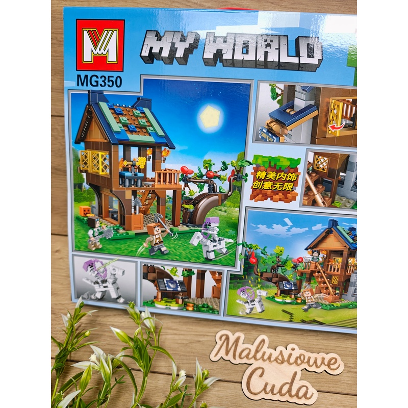 Klocki Minecraft MyWorld MG350 465 elem. - obrazek 2