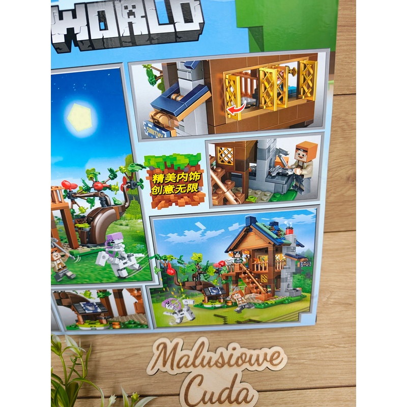 Klocki Minecraft MyWorld MG350 465 elem. - obrazek 3