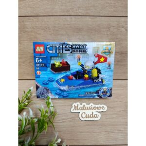 Klocki Policja Cities 98181-1 86 elem.