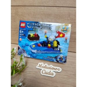Alternative view of Klocki Policja Cities 98181-1 86 elem.