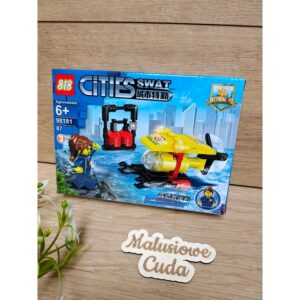 Alternative view of Klocki Policja Cities 98181-3 87 elem.