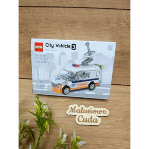 Klocki Autko City Vehicle NO.1032A-7 100 elem.