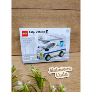 Klocki Autko City Vehicle NO.1032A-8 93 elem.