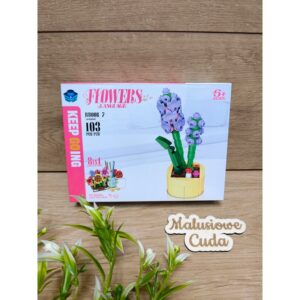 Klocki kwiatek mały BB006-7 103 elem.