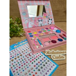 Alternative view of Paletka do malowania różowa z bransoletką