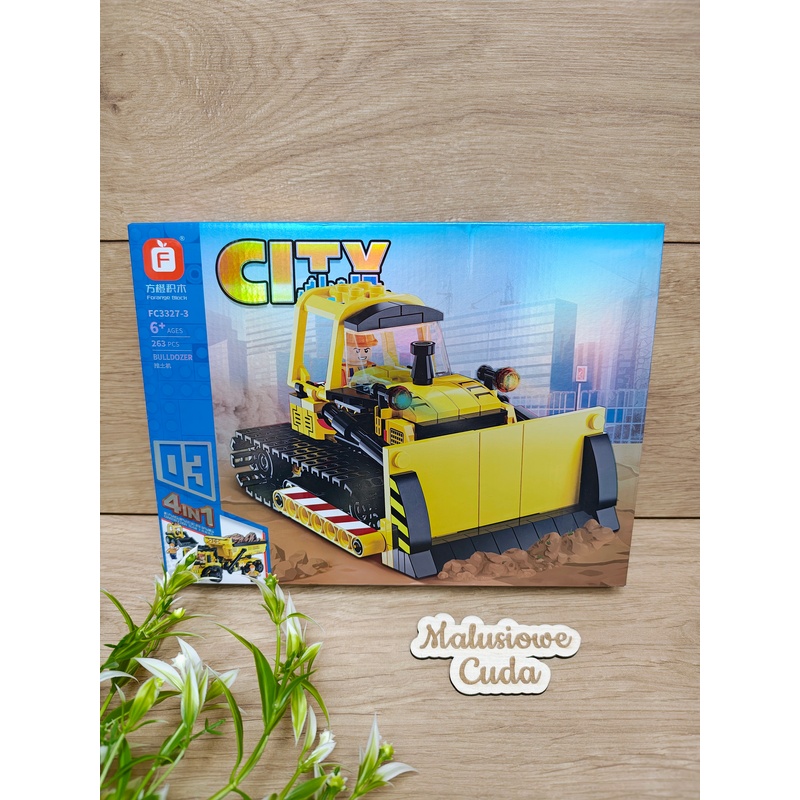 Klocki Auto Maszyny budowlane FC3327-3 263 elem.
