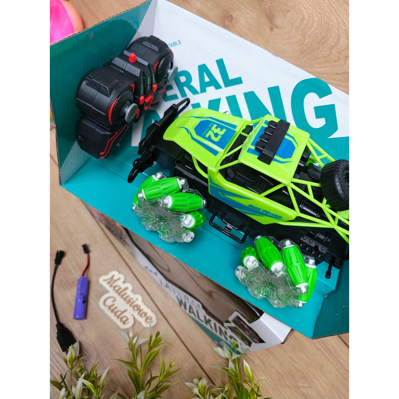 Auto na sterowanie Yufei Toys zielone - obrazek 4