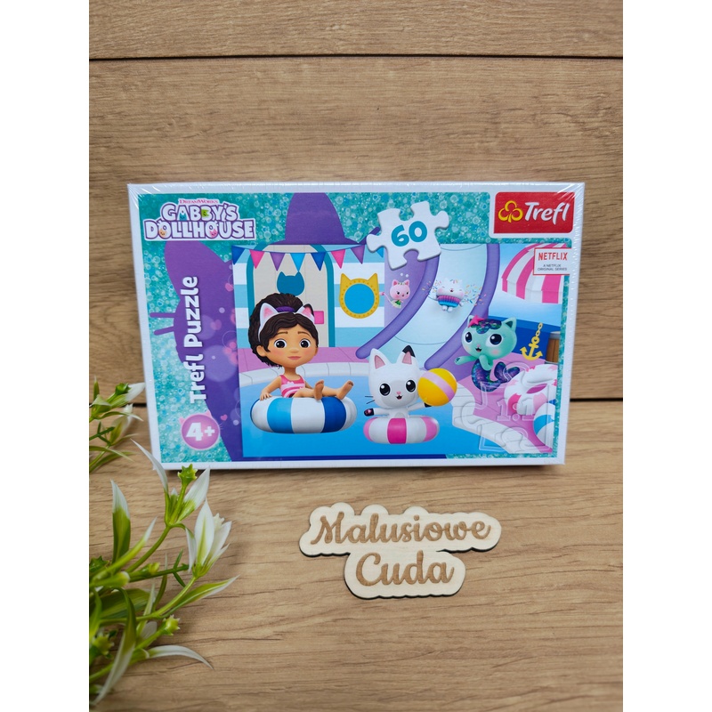 Puzzle Trefl 4+ 60 elem. Koci Domek Gabi