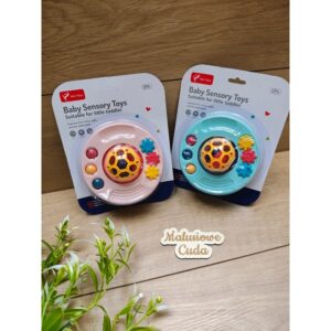 Alternative view of Grzechotka piłka różowa 12m+