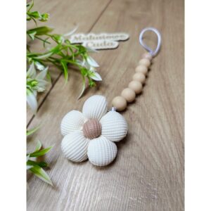 Alternative view of Zawieszka do smoczka - kwiatek