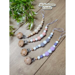 Alternative view of Zawieszka do smoczka - kulki szare