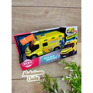 Autko Dickie: SOS - Iveco ambulans, 18 cm
