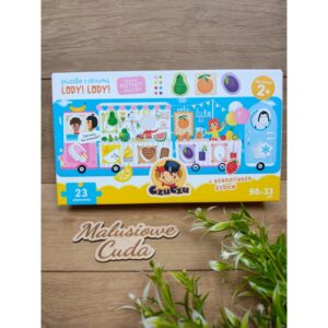 Puzzle z dziurką CzuCzu Lody! Lody!