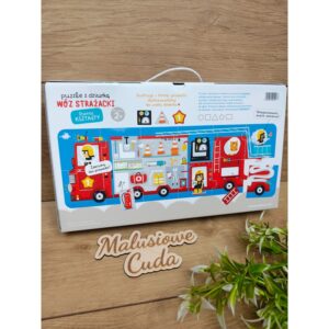 Alternative view of Puzzle z dziurką CzuCzu Wóz strażacki