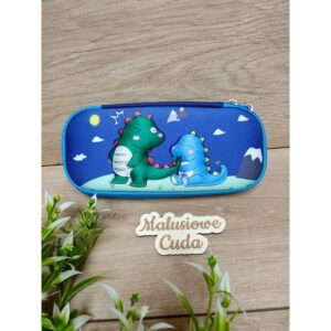 Piórnik dwukomorowy Dinozaur