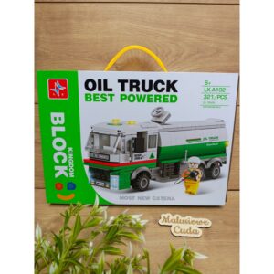 Klocki Auto Kingdom Block LX.A102 Oil Truck 321 elem.