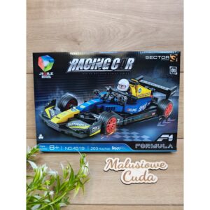 Klocki Auto Jiqile Formuła No. 4519-01 niebieskie 203 elem.