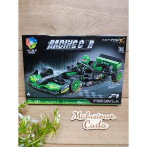 Klocki Auto Jiqile Formuła No. 4519-02 zielone 225 elem.