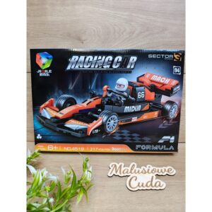 Klocki Auto Jiqile Formuła No. 4519-04 pomarańczowe 217 elem.